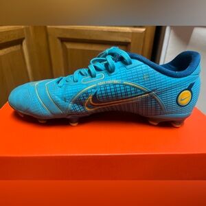 Nike Vibrant Blue and Yellow Soccer Cleats